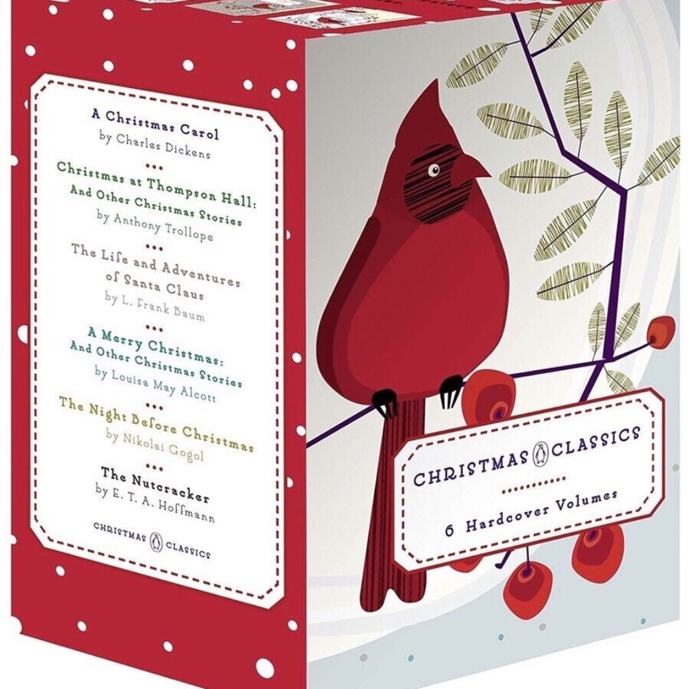 Christmas Classics Book Set-Penguin by Nikolai Gogol,Charles Dickens, Anthony...